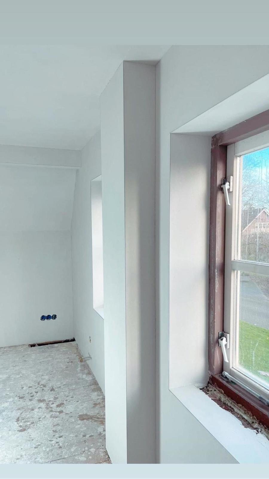 Moderne Wandafwerking